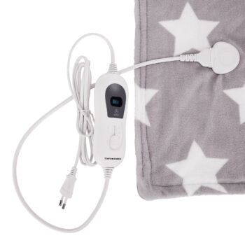 Predstavujeme vám vyhrievaciu plyšovú deku Medisa Typ 1, ktorá je ideálnym doplnkom pre váš interiér. Táto deka s rozmermi 130x180 cm v elegantnej sivej farbe so vzorom hviezd prinesie do vašej domácnosti pocit pohodlia a tepla.