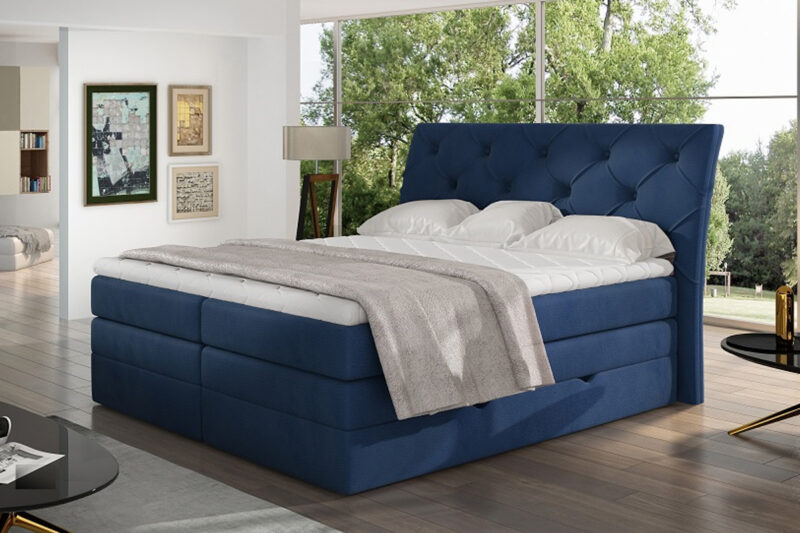 MEMENTO 20 boxpringová posteľ 160 x 200 cm, Solar 79 Manželská posteľ Memento patrí k boxpringovým posteliam, ktoré zosobňujú eleganciu, luxus a pohodlný odpočinok v jednom. Je vyrobená z vysoko kvalitných materiálov, čo zaisťuje jej dlhodobé používanie. Táto atraktívna posteľ bude vo vašej spálni vynikať a stane sa súčasťou vášho domova.V spodnej časti postele Memento sa nachádzajú dva priestranné úložné priestory. Nad úložným priestorom je zabudovaný matrac, ktorý je vyplnený bonellovými pružinami v spojení s PUR penou o hustote T-25. Na ňom sa nachádza matrac, ktorý je vyplnený pružinami POCKET, čo sú vysokokvalitné taštičkové pružiny. V cene postele je tiež TOPPER - vrchný krycí matrac. Je vyplnený PUR penou o hustote T3030. Topper eliminuje medzeru medzi matracmi a vytvára tak mäkký a hladký povrch na spanie. Dekoratívnym prvkom postele je jej prešívané vysoké čelo. Vyzerá veľmi štýlovo a zároveň slúži ako operadlo a chráni stenu pred oderom. Manželská posteľ Memento je čalúnená pevnou a kvalitnou poťahovou látkou Solar 79. Rozmery postele (š,v,h): 178 x 120 x 215 cm. Výška spacej plochy: 62 cm. Spacia plocha: 160 x 200 cm.Ďalšie charakteristiky:Tvrdosť matraca - H3Obojstranný matracHypoalergénny poťahPoťah je snímateľný (na zips) - možnosť prať na 40°CV našej ponuke nájdete aj ďalšie prevedenia tejto štýlovej postele.Dodávame v demontovanom stave.