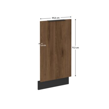 Dvierka na umývačku Menzo ZM 71,3x44,6 cm v elegantnom prevedení čierna/orech sú ideálnym riešením pre moderné interiéry. Tieto dvierka od značky KONDELA ponúkajú nielen estetický vzhľad, ale aj praktickosť a funkčnosť. Vďaka svojmu hranatému tvaru a tmavej farebnej kombinácii dodajú vašej…