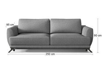 Niekedy stačí aj jeden kus nábytku do obývačky, hosťovskej izby či spálne, ktorý ju zútulní a dodá jej nový charakter. Takýmto doplnkom môže byť aj rozkladacia pohovka s úložným priestorom MERI. Jednoduchý a elegantný dizajn pohovky sa hodí či už do moderného či klasického priestoru. Postavená je…