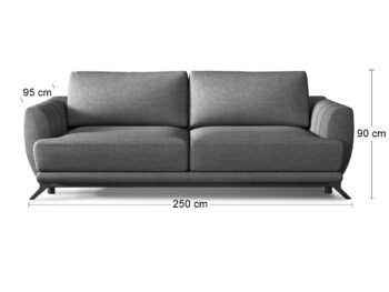 Niekedy stačí aj jeden kus nábytku do obývačky, hosťovskej izby či spálne, ktorý ju zútulní a dodá jej nový charakter. Takýmto doplnkom môže byť aj rozkladacia pohovka s úložným priestorom MERI. Jednoduchý a elegantný dizajn pohovky sa hodí či už do moderného či klasického priestoru. Postavená je…