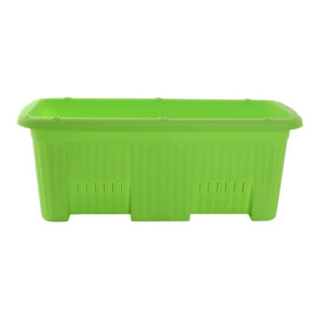 Plastový kvetináč Migio v zelenej farbe je ideálnym riešením pre všetkých milovníkov rastlín, ktorí hľadajú moderný a praktický doplnok do svojho interiéru alebo exteriéru. Tento kvetináč od značky KONDELA sa vyznačuje jednoduchým, no elegantným hranatým dizajnom, ktorý sa ľahko začlení do…