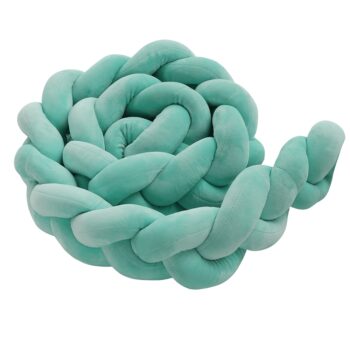Mantinel do postieľky Minko Typ 2 v mentolovej farbe je ideálnym doplnkom pre každú detskú izbu. Tento moderný mantinel s dĺžkou 200 cm a výškou 10 cm poskytuje bezpečnosť a pohodlie pre vaše dieťa počas spánku. Je vyrobený z kvalitného polyesteru, ktorý je príjemný na dotyk a ľahko sa udržiava…
