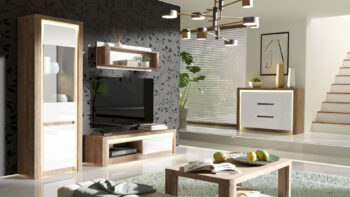 Sektor MIRA to je široká kolekcia nábytku v neodolateľnom vzhľade. Ponúka čisté línie, praktické prevedenie a vysoko kvalitný materiál.  Jemné a nadčasové farebné prevedenie dub ribbeck v kombinácii s bielym leskom zabezpečí modernú domácnosť a atmosféru plnú pohody.Súčasťou sektora je zrkadlo L16, ktorý má obdĺžníkovitý tvar. V kombinácii s písacím stolíkom L14 si môžete vytvoriť štýlovú toaletku.Rozmery:- šírka: 103 cm,- výška: 56 cm,- hĺbka: 2 cm.