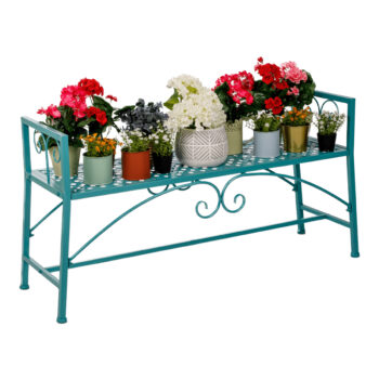 Objavte eleganciu a funkčnosť s kovovým stojanom na kvety Mirala v modernom odtieni neo mint. Tento štýlový doplnok je ideálny pre každého, kto chce vniesť do svojho interiéru kúsok prírody a zároveň zachovať moderný vzhľad. Stojan je vyrobený z kvalitného kovu, čo zaručuje jeho dlhú životnosť…