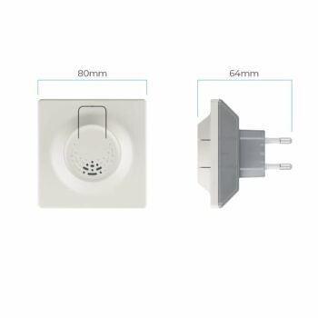 MITELESS® Home Ultrazvukový odpuzovač roztočů prodomácnost, béžová