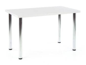 V jednoduchosti je krása. Jednoduchý a zároveň elegantný jedálenský stôl MODEX 120 je vhodné umiestniť do každej modernej či klasickej domácnosti. Materiál použitý na jeho výrobu je dyhovaná nábytková doska s hrúbkou 32 mm a stabilitu zabezpečujú pevné nohy z chrómovej ocele. Farebné prevedenie…