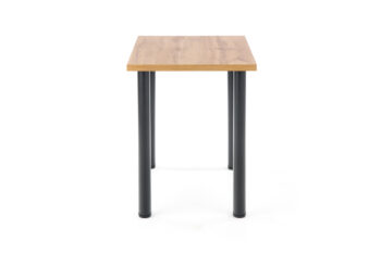 V jednoduchosti je krása. Jednoduchý a zároveň elegantný jedálenský stôl MODEX 2 90 je vhodné umiestniť do každej modernej či klasickej domácnosti. Materiál použitý na jeho výrobu je dyhovaná nábytková doska s hrúbkou 32 mm a stabilitu zabezpečujú pevné nohy z ocele s práškovým nástrekom. Farebné…