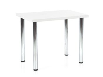 V jednoduchosti je krása. Jednoduchý a zároveň elegantný jedálenský stôl MODEX 90 je vhodné umiestniť do každej modernej či klasickej domácnosti. Materiál použitý na jeho výrobu je dyhovaná nábytková doska s hrúbkou 32 mm a stabilitu zabezpečujú pevné nohy z chrómovej ocele. Farebné prevedenie…
