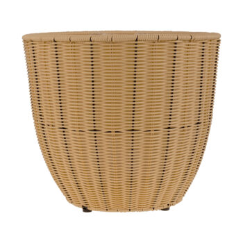 Ratanový kvetináč Momol v elegantnej béžovej farbe je ideálnym doplnkom pre váš interiér aj exteriér. Tento moderný kvetináč od značky KONDELA je vyrobený z kvalitného umelého ratanu, ktorý zaručuje dlhú životnosť a odolnosť voči poveternostným podmienkam. Vďaka svojmu okrúhlemu tvaru a svetlej…
