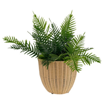 Ratanový kvetináč Momol v elegantnej béžovej farbe je ideálnym doplnkom pre váš interiér aj exteriér. Tento moderný kvetináč od značky KONDELA je vyrobený z kvalitného umelého ratanu, ktorý zaručuje dlhú životnosť a odolnosť voči poveternostným podmienkam. Vďaka svojmu okrúhlemu tvaru a svetlej…