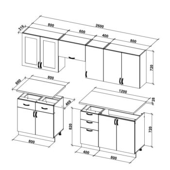 Veľmi obľúbený a čoraz častejšie preferovaný provensálsky štýl je ukrytý v elegancii a jednoduchosti kuchyne MONTELLA 260. Vďaka svojmu farebnému prevedeniu v nežnej bielej, dokáže z Vášho domova vytvoriť miesto harmónie a útulného prostredia. Celkový dizajn kuchyne podškrtávajú nápadité prvky…