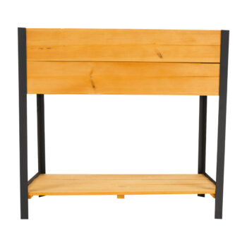 Vyvýšený záhon s policou Monto Typ 1 v prírodnej a čiernej farbe je ideálnym riešením pre všetkých milovníkov záhradníčenia, ktorí hľadajú praktický a esteticky príjemný doplnok do svojej záhrady. Tento moderný hranatý záhon je navrhnutý tak, aby poskytoval optimálne podmienky pre pestovanie…