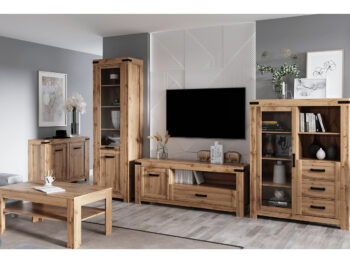 TV stolík Moratiz 1D1S/160 v elegantnom prevedení dub wotan je ideálnym riešením pre moderné interiéry. Tento kus nábytku od značky KONDELA ponúka nielen štýlový vzhľad, ale aj praktické využitie. S rozmermi šírka 160,2 cm, hĺbka 40,1 cm a výška 62,6 cm poskytuje dostatok…