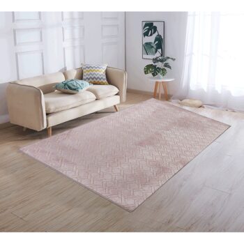 KONDELA Moronis Typ 2 koberec 100x140 cm ružová – Obrázok 5