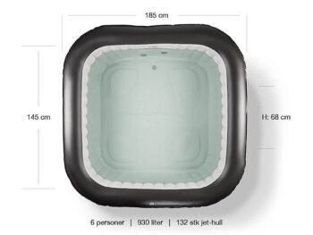 MSPA Mobilná vírivka MSPA Vito 6P (930 l)