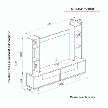 Zoznámte sa s MURDO, vysokým TV stolíkom, ktorý svojim dizajnom v tmavo hnedej a antracitovej farbe pridáva každej obývacej izbe elegantný a moderný vzhľad. Tento robustný kus nábytku ponúka praktické úložné riešenie vďaka svojim dvom plným dverám a úzkemu, ale vysokému profilu, ktorý šetrí priestor a zároveň poskytuje dostatok úložného priestoru.Kľúčové vlastnostiTyp tovaru: TV stolíkMateriál: Odolné LTD s hrúbkou 18 mm, čo zaručuje vysokú odolnosť a dlhú životnosť.Rozmery: 180 x 145 x 22 cm, ideálny pre veľké obývacie priestory, kde dominuje moderný dizajn.Farba: Kombinácia tmavo hnedej a antracitovej dodáva sofistikovaný a profesionálny vzhľad.Vybavenie: Dve skrinky poskytujú bohatý úložný priestor pre elektroniku, knihy a iné predmety.Počet dverí, dvierok: Dve dvere, ktoré sú praktické a zároveň udržujú vzhľad jednoduchý a elegantný.Dodatočné informácie: Dodávame v demontovanom stave, čo uľahčuje transport a zostavenie produktu.TV stolík MURDO je perfektnou voľbou pre tých, ktorí hľadajú elegantný, ale praktický kus nábytku, ktorý zvýrazní moderný charakter ich domova. Jeho dizajn a funkčnosť sú pripravené splniť očakávania aj tých najnáročnejších používateľov.