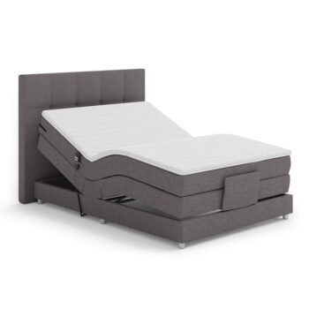 Moderná, elektricky polohovateľná posteľ typu boxspring MURKO NEW 120 v sivom látkovom prevedení sa postará o pohodlie, praktickosť a luxus. Je ideálna pre tých, ktorí si potrpia na maximálny komfort pri spánku a relaxácii. Medzi jej prednosti patrí nielen…