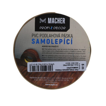 Macher, PVC podlahová páska SAMOLEPIACE Buk, 5m, hnedá