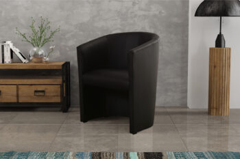 Jednoduché kreslo KORAT v modernom dizajne. Kreslo má rozmery v/š/h 74 x 58 x 45 cm. Cena je za vzorové prevedenie v ekokoži Madryt 1100. V ponuke aj produkt s možnosťou výberu poťahovej látky. Odporúčame ku trojsedáku KORAT.
