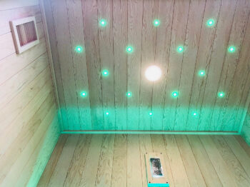 Marimex Fínska sauna KIPPIS L saunové kachle SAWO