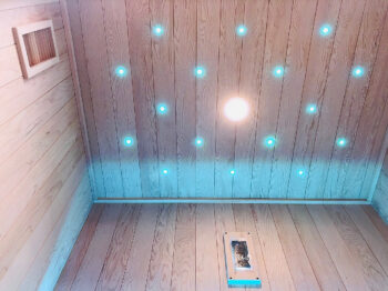 Marimex Fínska sauna KIPPIS L saunové kachle SAWO