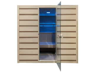 Marimex Fínska sauna SISU XXL saunové kachle SAWO