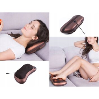 Masážny vankúš na krk a chrbát Shiatsu