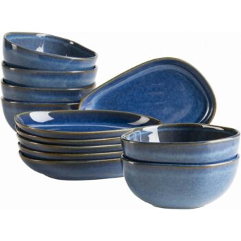 Mäser 12-dielna servírovacia súprava Cordelia Royal Blue