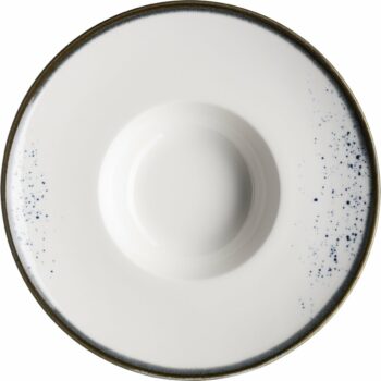 Mäser Gurmánsky tanier Pintar White modré bodky 26cm