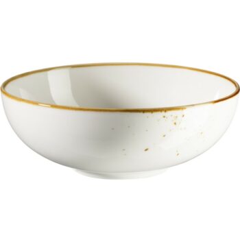 Mäser Miska Pintar White hnedé bodky 17 cm, 17 cm
