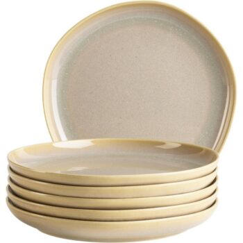 Mäser Súprava dezertných tanierov Cordelia Sand Textura 22 cm, 6 ks