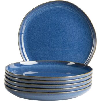 Mäser Súprava plytkých tanierov Cordelia Royal Blue 27 cm, 6 ks