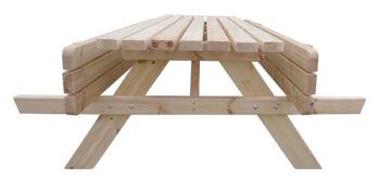 Masívny drevený pivný set so sklopnými lavicami 180 cm