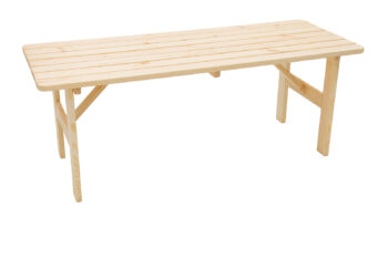 Masívny stôl z borovice drevo 30 mm (rôzne dĺžky) 150 cm