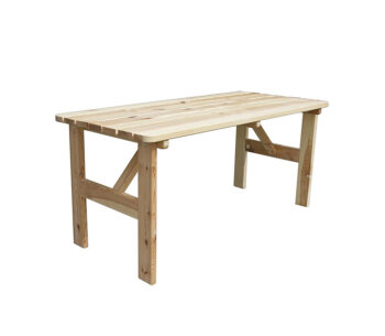 Masívny stôl z borovice drevo 30 mm (rôzne dĺžky) 150 cm