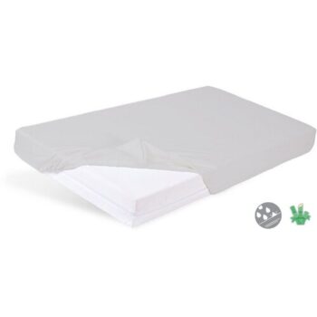 Matex Bamboo nepriepustné prestieradlo svetlosivá, 90 x 200 cm