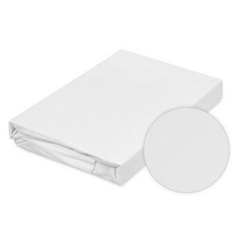 Matex Jersey nepriepustné prestieradlo biela, 80 x 160 cm