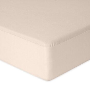 Matex Jersey nepriepustné prestieradlo svetlobéžová, 60 x 120 cm