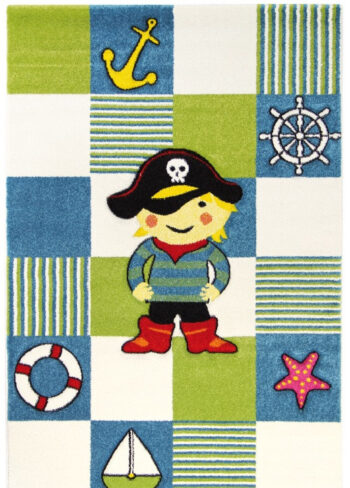 Medipa (Merinos), Detský kusový koberec Diamond Kids 20801/60, 140x200, modrá, detská izba