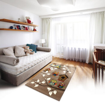 Medipa (Merinos), Detský kusový koberec Diamond Kids 24189/70, 140x200, hnedá, detská izba