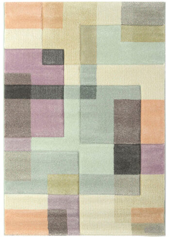 Medipa (Merinos), Kusový koberec Pastel / Indigo 22798/110, 80x150, viacfarebná, kancelária