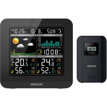Meteostanica Sencor SWS 5800, čierna