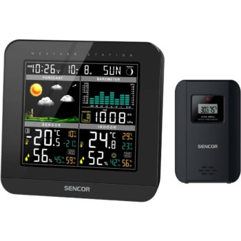 Meteostanica Sencor SWS 5800, čierna