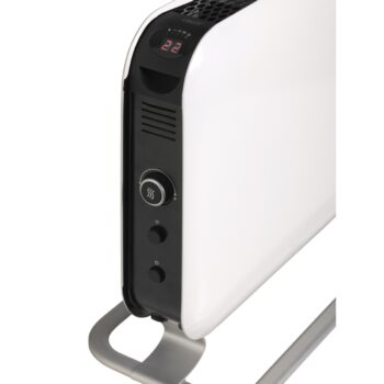 Mill Prenosný konvektor LED displej 2000 W biely