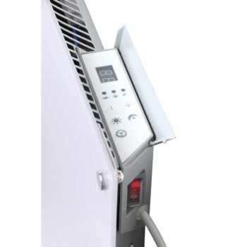 Mill Sklenený konvektor na stenu 600 W, biela