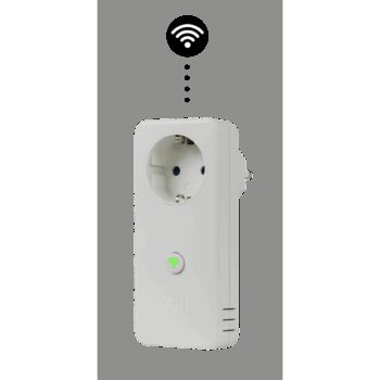 Mill múdra Wifi zásuvka so senzormi teploty a vlhkosti