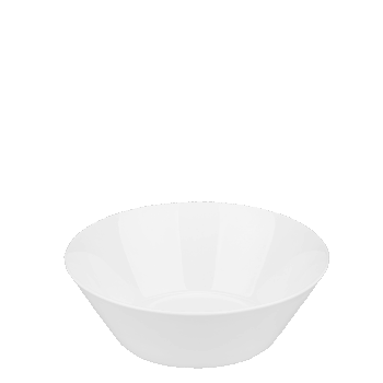 Univerzálna okrúhla misa z porcelánu v minimalistickom dizajne. Tento porcelán je určený pre každodenné použitie v domácnosti. Miska je vhodná do umývačky riadu aj mikrovlnnej rúry.