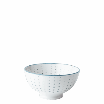 Porcelánová miska zaujme bodkovaným dizajnom, ktorý povolí uzdu vašej predstavivosti. Niekto môže v jej vnútri vidieť znázornených osem planét obiehajúcich okolo slnka, iný si tam všimne kvet alebo hviezdu. No každému dokonale ozdobí domácnosť a prinesie skvelý zážitok.