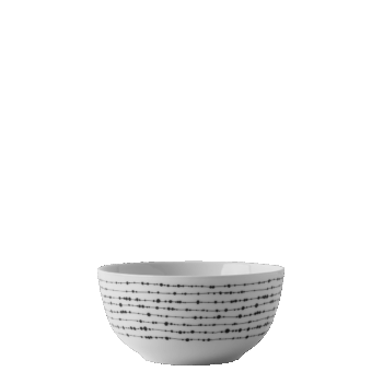 Set porcelánových misiek z línie Basic Dots vhodná na polievku, cereálie či šalát. Moderný bodkový vzor na bielom porceláne. Je vhodný do umývačky riadu aj mikrovlnnej rúry.